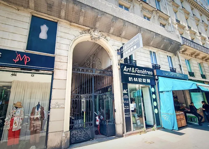 Urban Flat 81 - Luxe Sebastopol Apartmán Paříž